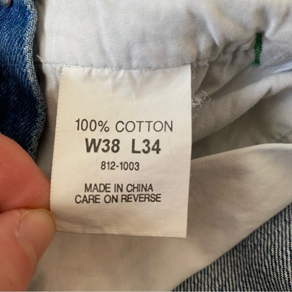 OshKosh Vestback Denim Overalls W38 L34 - Picture 13 of 13